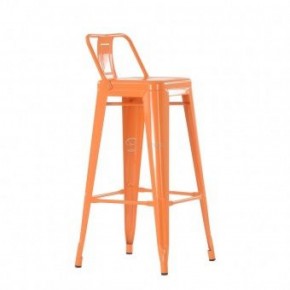 Барный стул Barneo N-242 Tolix Style 2003 Оранжевый в Заречном - zarechnyy.mebel-74.com | фото