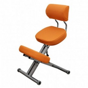 Коленный стул со спинкой Smartstool КМ01ВМ + Чехлы в Заречном - zarechnyy.mebel-74.com | фото
