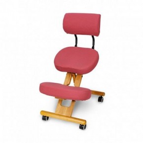 Коленный стул со спинкой Smartstool KW02В + Чехлы в Заречном - zarechnyy.mebel-74.com | фото