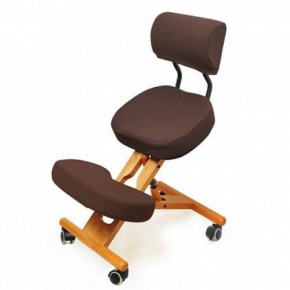 Коленный стул со спинкой Smartstool KW02В + Чехлы в Заречном - zarechnyy.mebel-74.com | фото