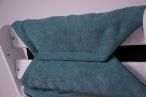 Комплект растущий стул и подушки Конёк Горбунёк Комфорт  (Серый металлик, Волна) в Заречном - zarechnyy.mebel-74.com | фото