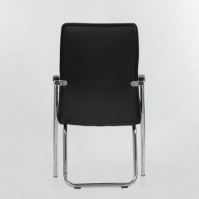 Кресло Barneo K-14 для посетителей и переговорных (черный) в Заречном - zarechnyy.mebel-74.com | фото