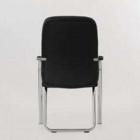 Кресло Barneo K-16 для посетителей и переговорных (черный) в Заречном - zarechnyy.mebel-74.com | фото