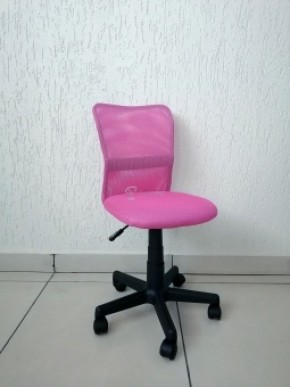 Кресло Barneo K-401 детское (розовая ткань/сетка) в Заречном - zarechnyy.mebel-74.com | фото