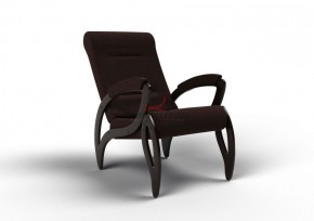 Кресло для отдыха Зельден 20-Т-Ш (ткань/венге) ШОКОЛАД в Заречном - zarechnyy.mebel-74.com | фото