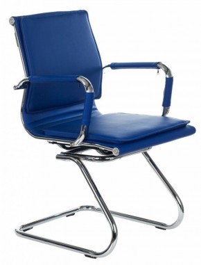 Кресло для посетителя Бюрократ CH-993-Low-V/blue синий в Заречном - zarechnyy.mebel-74.com | фото