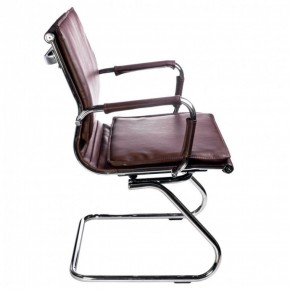 Кресло для посетителя Бюрократ CH-993-Low-V/Brown коричневый в Заречном - zarechnyy.mebel-74.com | фото