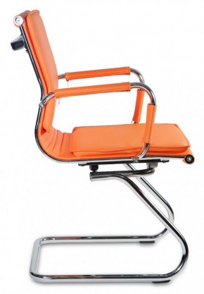 Кресло для посетителя Бюрократ CH-993-Low-V/orange оранжевый в Заречном - zarechnyy.mebel-74.com | фото