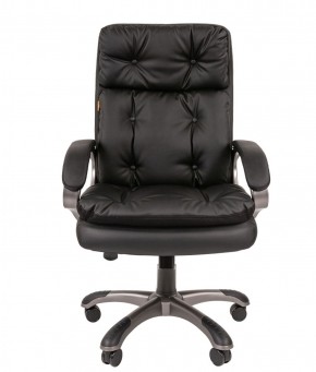 Кресло для руководителя  CHAIRMAN 442 (экокожа черная) в Заречном - zarechnyy.mebel-74.com | фото