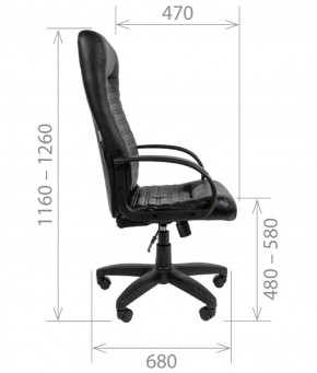 Кресло для руководителя CHAIRMAN 480 LT (Экокожа) в Заречном - zarechnyy.mebel-74.com | фото