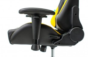 Кресло игровое Бюрократ VIKING 5 AERO YELLOW черный/желтый в Заречном - zarechnyy.mebel-74.com | фото
