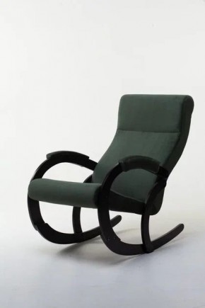 Кресло-качалка КОРСИКА 34-Т-AG (зеленый) в Заречном - zarechnyy.mebel-74.com | фото