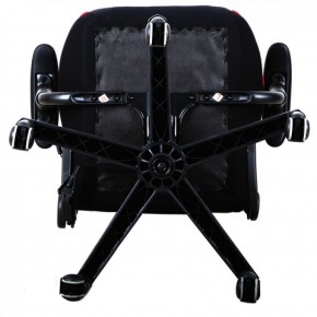 Кресло компьютерное BRABIX GT Racer GM-101 + подушка (ткань) черное/красное (531820) в Заречном - zarechnyy.mebel-74.com | фото