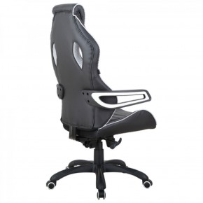 Кресло компьютерное BRABIX Techno Pro GM-003 (экокожа черное/серое, вставки серые) 531814 в Заречном - zarechnyy.mebel-74.com | фото