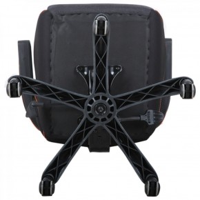Кресло компьютерное BRABIX Techno Pro GM-003 (ткань черное/серое, вставки оранжевые) 531813 в Заречном - zarechnyy.mebel-74.com | фото