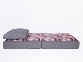 Кресло-кровать бескаркасное Харви (серый-сноу манго) в Заречном - zarechnyy.mebel-74.com | фото
