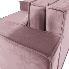 Кресло-кровать Принц КК1-ВР (велюр розовый) в Заречном - zarechnyy.mebel-74.com | фото