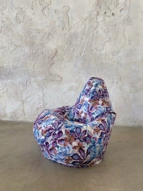Кресло-мешок Цветы L в Заречном - zarechnyy.mebel-74.com | фото