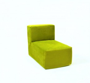 Кресло-модуль бескаркасное Тетрис 30 (Зеленый) в Заречном - zarechnyy.mebel-74.com | фото