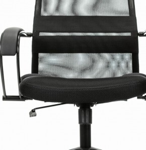 Кресло офисное BRABIX PREMIUM "Stalker EX-608 PL" (ткань-сетка/кожзам, черное) 532090 в Заречном - zarechnyy.mebel-74.com | фото