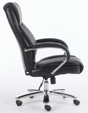 Кресло офисное BRABIX "Advance EX-575" (хром/экокожа/черное) 531825 в Заречном - zarechnyy.mebel-74.com | фото