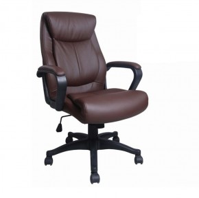 Кресло офисное BRABIX "Enter EX-511" (экокожа/коричневая) 531163 в Заречном - zarechnyy.mebel-74.com | фото