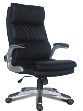 Кресло офисное BRABIX "Fregat EX-510" (рециклированная кожа, черное) 530863 в Заречном - zarechnyy.mebel-74.com | фото