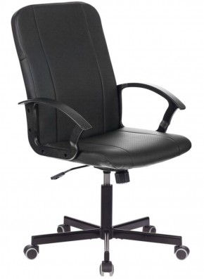 Кресло офисное BRABIX "Simple EX-521" (экокожа, черное) 532103 в Заречном - zarechnyy.mebel-74.com | фото
