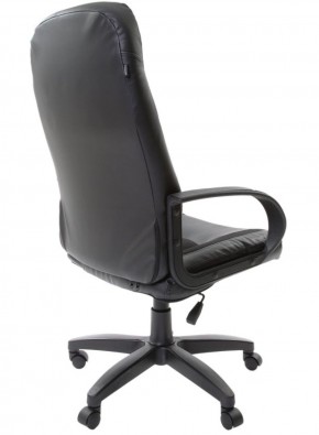 Кресло офисное BRABIX "Strike EX-525" (экокожа черная, ткань черная) 531381 в Заречном - zarechnyy.mebel-74.com | фото