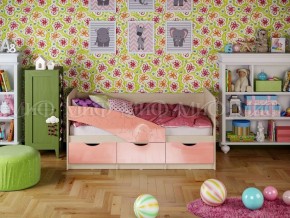 Кровать Бабочки (Розовый металлик) 1600 в Заречном - zarechnyy.mebel-74.com | фото