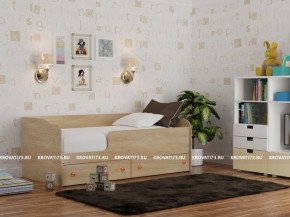 Кровать детская Панда + борт + 2 ящика (1000) в Заречном - zarechnyy.mebel-74.com | фото
