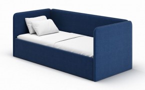 Кровать-диван Leonardo 160*70 (Синий) + боковина в Заречном - zarechnyy.mebel-74.com | фото