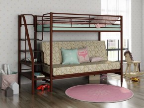 Кровать двухъярусная с диваном "Мадлен-3" (Серый/Серый) в Заречном - zarechnyy.mebel-74.com | фото