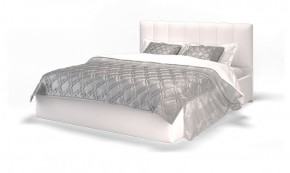 Кровать Элен 1600 + основание с ПМ (Vega white) белый в Заречном - zarechnyy.mebel-74.com | фото