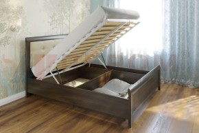 Кровать КР-1033 с мягким изголовьем в Заречном - zarechnyy.mebel-74.com | фото