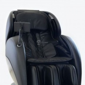 Массажное кресло PS6500 черно-серебряное в Заречном - zarechnyy.mebel-74.com | фото