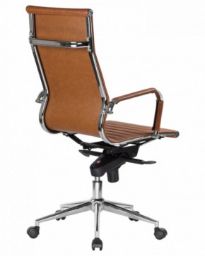 Офисное кресло для руководителей DOBRIN CLARK LMR-101F светло-коричневый №321 в Заречном - zarechnyy.mebel-74.com | фото