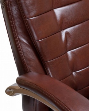 Офисное кресло для руководителей DOBRIN DONALD LMR-106B коричневый в Заречном - zarechnyy.mebel-74.com | фото