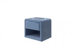 PROxSON Тумба Cube (Ткань: Велюр Shaggy Ocean) 52x41 в Заречном - zarechnyy.mebel-74.com | фото