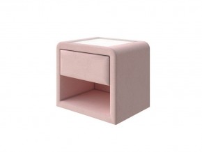 PROxSON Тумба Cube (Ткань: Велюр Ultra Розовый мусс) 52x41 в Заречном - zarechnyy.mebel-74.com | фото