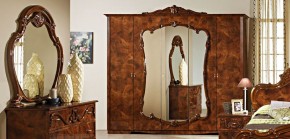 Шкаф 5-и дверный с зеркалами (20.145) Тициана (орех) в Заречном - zarechnyy.mebel-74.com | фото
