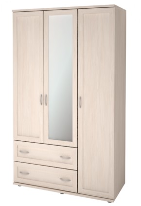 Шкаф для одежды 3-х дверный Ника-Люкс 18 в Заречном - zarechnyy.mebel-74.com | фото