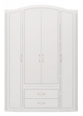 Шкаф для одежды 4-х дв.с ящиками Виктория 2  с зеркалами в Заречном - zarechnyy.mebel-74.com | фото