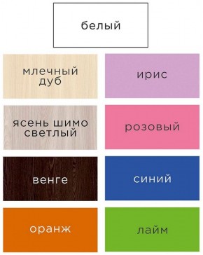 Шкаф ДМ 800 с 2-мя ящиками (розовый) в Заречном - zarechnyy.mebel-74.com | фото