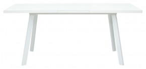 Стол ФИН 120 Белый, стекло/ Белый каркас М-City в Заречном - zarechnyy.mebel-74.com | фото
