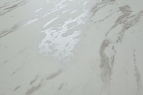 Стол RIETI 200 KL-99 Белый мрамор матовый, итальянская керамика / черный каркас, ®DISAUR в Заречном - zarechnyy.mebel-74.com | фото