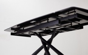 Стол RIVOLI 140 MATT BLACK MARBLE SOLID CERAMIC / BLACK, ®DISAUR в Заречном - zarechnyy.mebel-74.com | фото