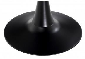 Стол стеклянный Tulip 90x74 black glass в Заречном - zarechnyy.mebel-74.com | фото