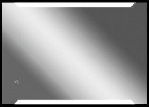 Зеркало Оттава 1000х700 с подсветкой Домино (GL7028Z) в Заречном - zarechnyy.mebel-74.com | фото