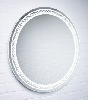Зеркало Прая 700х700 с подсветкой Домино (GL7048Z) в Заречном - zarechnyy.mebel-74.com | фото